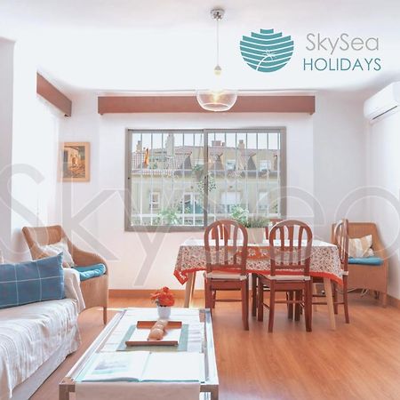 Ferienwohnung Skysea Holidays Malaga Bailen Exterior foto